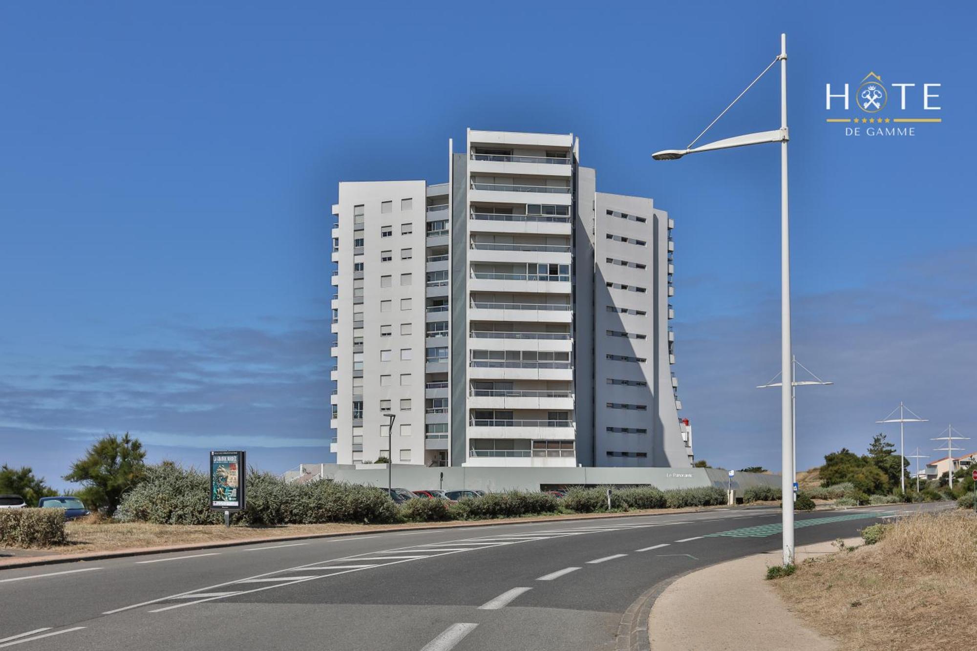 Appartement De Caractere, Superbe Vue Mer 280° La Chaume Kültér fotó